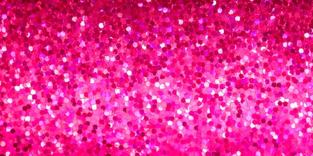 Pink glitter sparkle confetti background. Glitter sequins texture.の素材