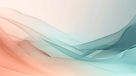 abstract background with smooth lines in pastel colors, abstract backgroundの素材