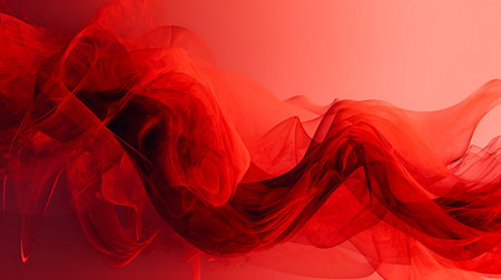 abstract red background with some smooth lines in it (see more in my portfolio)の素材