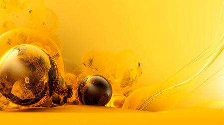 3D illustration of abstract geometric composition,digital artwork for creative graphic design.の素材