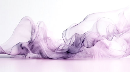 purple smoke abstract on white background, purple smoke background, purple smoke backgroundの素材