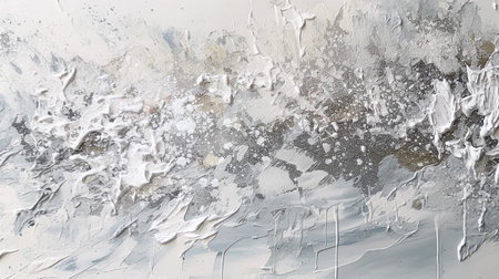 White paint on the surface of the wall as an abstract background.の素材