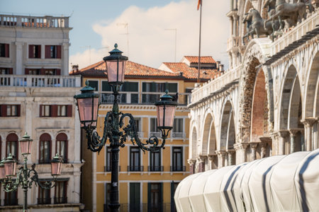 Street view of Venice, Italyの写真素材