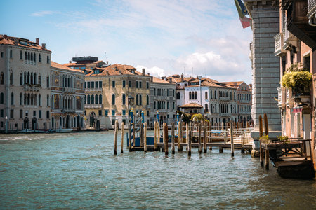 View of the Grand Canalの写真素材