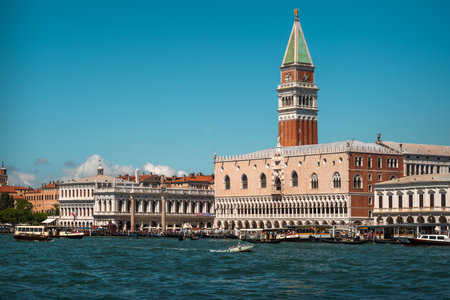 Piazza San Marco in Venice, Italyの写真素材