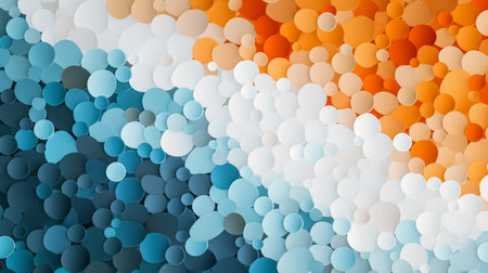 Abstract background with multicolored circles. Vector illustration. Eps 10.の素材