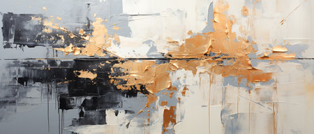 Abstract oil painting background. Oil painting on canvas. Fragment of artwork.の素材