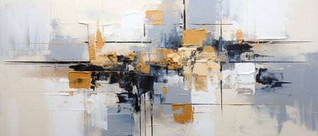 Abstract oil painting background. Oil painting on canvas. Modern art.の素材