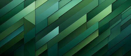 Abstract geometric background with green triangles. Vector illustration. Eps 10.の素材