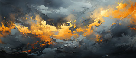 3d illustration of abstract fractal background for creative design looks like smokeの素材