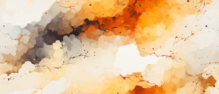 Abstract watercolor background. Watercolor stains. Vector illustration.の素材