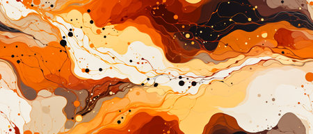 Marbled abstract background. Liquid marble pattern. Vector illustration.の素材