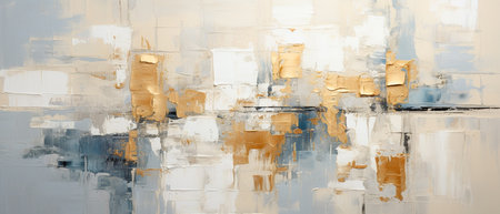 abstract background painting. Modern art painting. Oil painting style.の素材