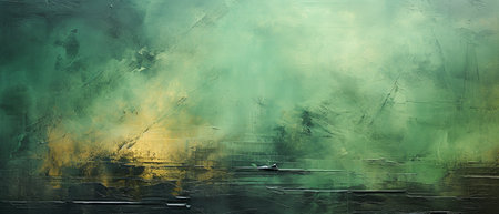 Abstract oil painting on canvas. Grunge textured background.の素材
