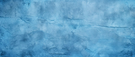 Blue cement wall texture background. Abstract grunge background with copy space.の素材