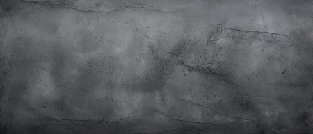 Grungy concrete wall, background texture, panoramic imageの素材