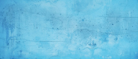 Blue grunge wall texture. Abstract background with space for your designの素材