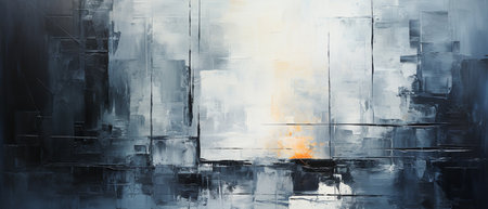 Abstract grunge background. Oil painting on canvas. 3d renderingの素材
