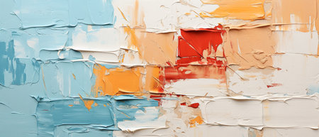 Abstract art background. Hand painted background. SELF-MADE.の素材