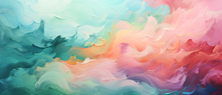 Abstract watercolor background. Acrylic paint texture. Vector illustration.の素材