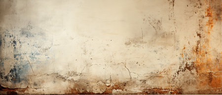 Grunge background with space for text or image. Old wall texture.の素材