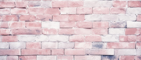 Brick wall texture background for interior exterior decoration and industrial construction concept design.の素材