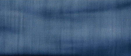 Blue jeans fabric texture or denim jeans background with copy space for text or image.の素材