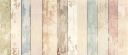 Vintage wooden background. Grunge texture. Vector illustration.の素材