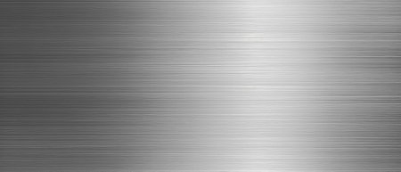 Metal background or texture of brushed steel plate with reflections Iron plate and shinyの素材