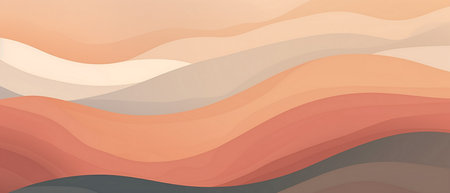 Abstract wavy background. Vector illustration. Can be used for wallpaper, web page background, web banners.の素材