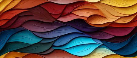 Colorful abstract background. 3d rendering, 3d illustration.の素材
