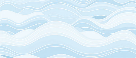 Abstract wavy background. Vector illustration. Can be used for wallpaper, web page background, web banners.の素材