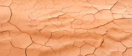 Dry cracked earth background. Cracked soil texture. Abstract backgroundの素材