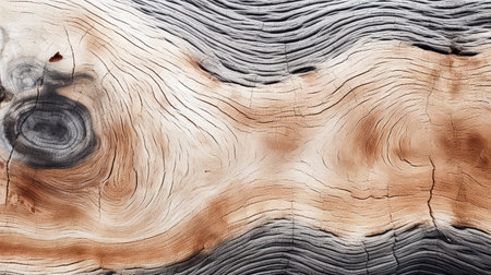 Wooden texture with natural patterns as a background. Texture of woodの素材