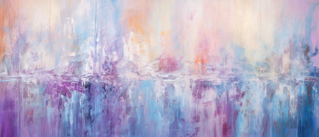 Abstract watercolor painted background. Colorful texture. Oil painting style.の素材