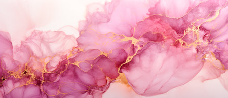 Alcohol ink abstract background. Fluid painting texture. Alcohol ink texture.の素材