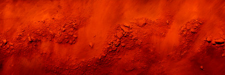 Red color powder texture as background, Abstract background and texture for design.の素材