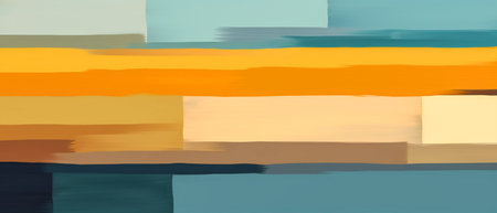 abstract colorful background, digitally created, with textured brush strokesの素材