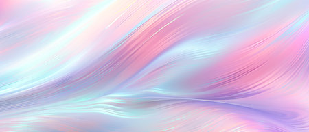 Abstract background with smooth lines in pink and blue colors. Vector illustration.の素材