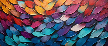 Colorful feathers background. Colorful feathers background. Colorful feathers background.の素材