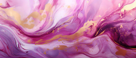 Marbled abstract background. Liquid marble pattern. Fluid art.の素材