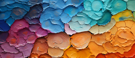 Abstract art background. Hand painted background. SELF-MADE.の素材