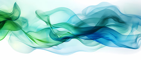 Abstract multicolored smoke on a white background. Vector illustration.の素材