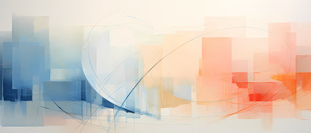 Abstract Technology Background as a Concept for Presentation or Web Banner Artの素材