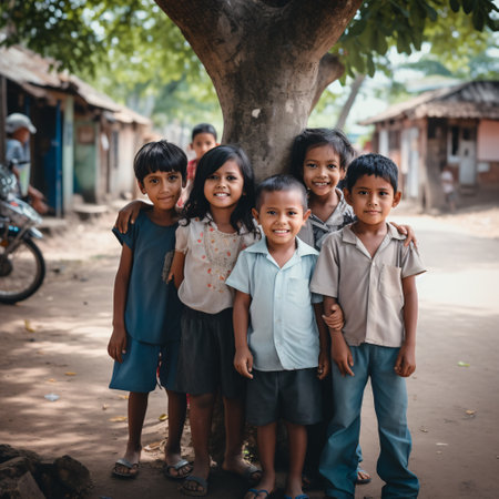 Unidentified Nepalese kidsの素材