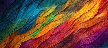 Colorful abstract background. Multicolored texture. 3d rendering, 3d illustration.の素材