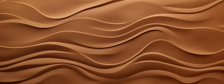 Abstract background of wavy fabric. 3d rendering, 3d illustration.の素材