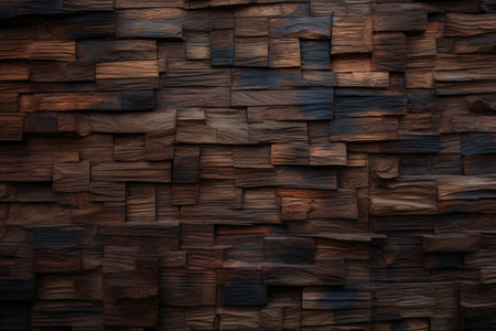 Abstract background of Wood wall texture for design with copy space for text or image.の素材