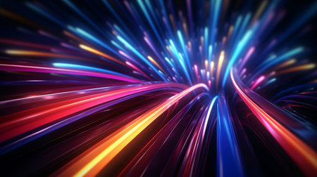 abstract speed motion background, computer generated, fractal abstract backgroundの素材