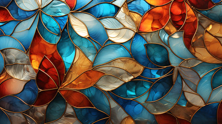 abstract fractal background a computer-generated 2D illustration, textureの素材
